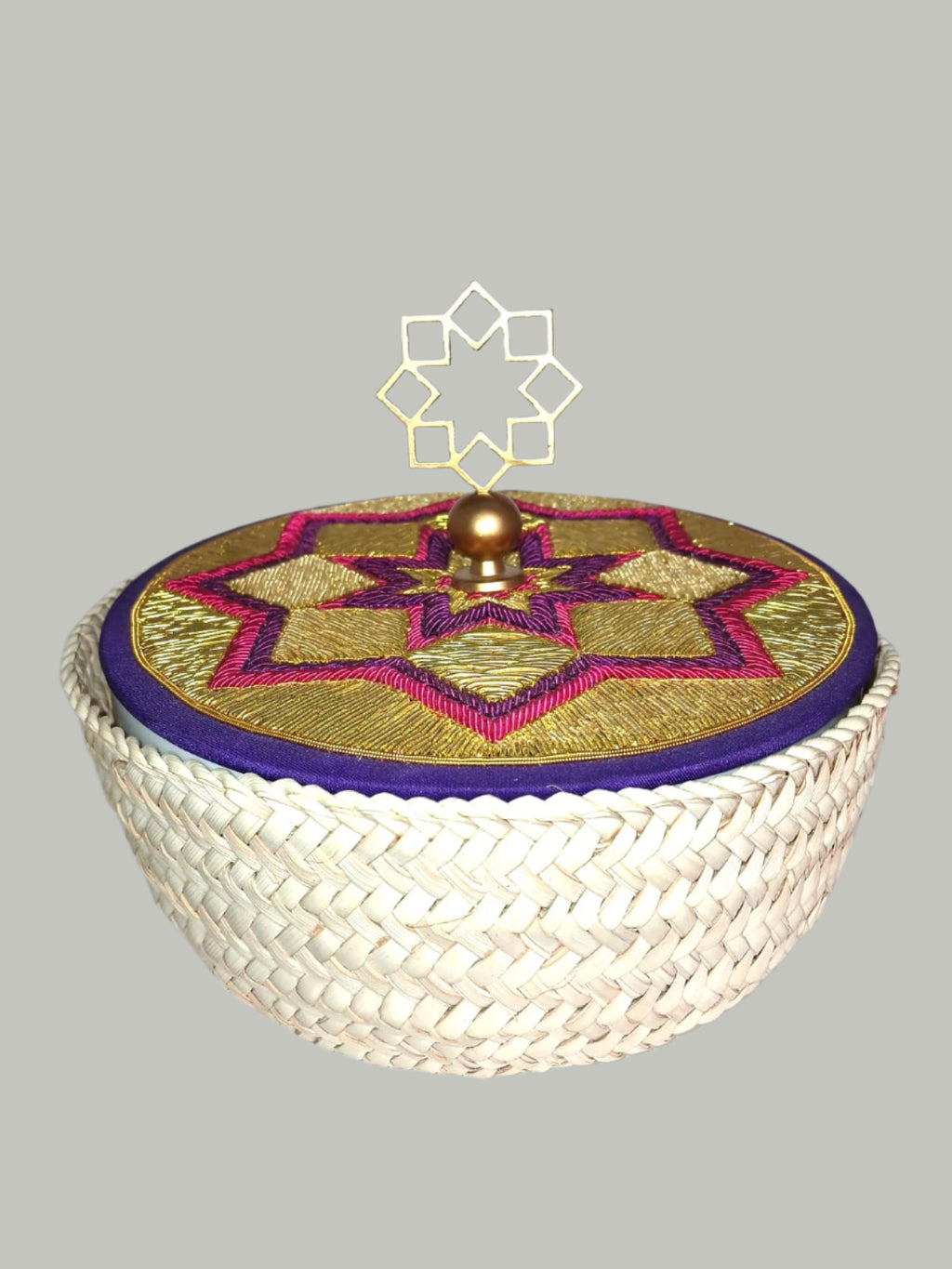 Arabesque Metal Basket