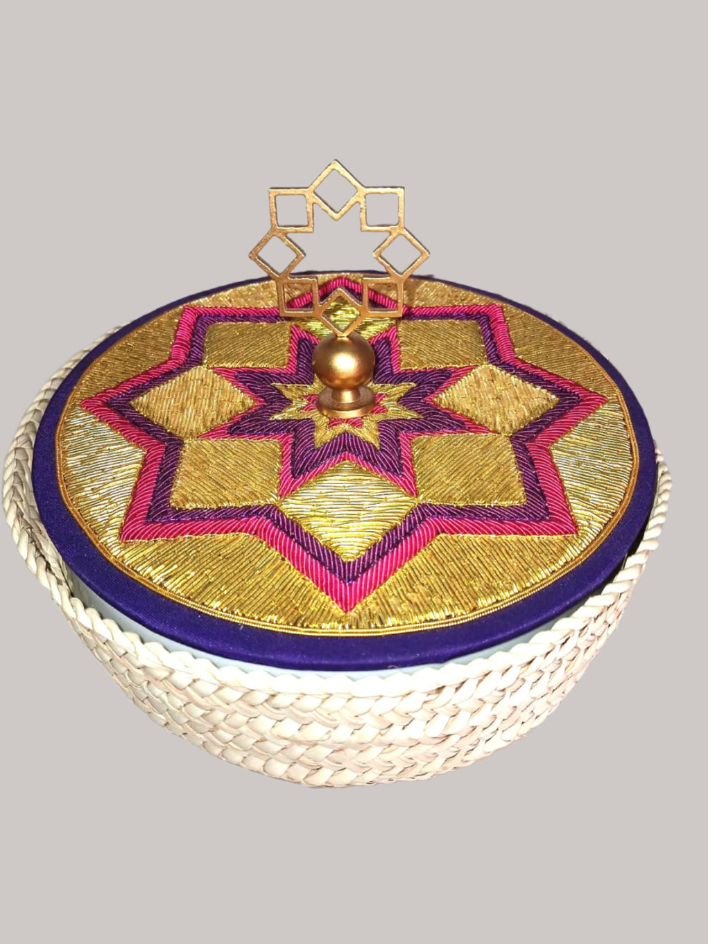 Arabesque Metal Basket