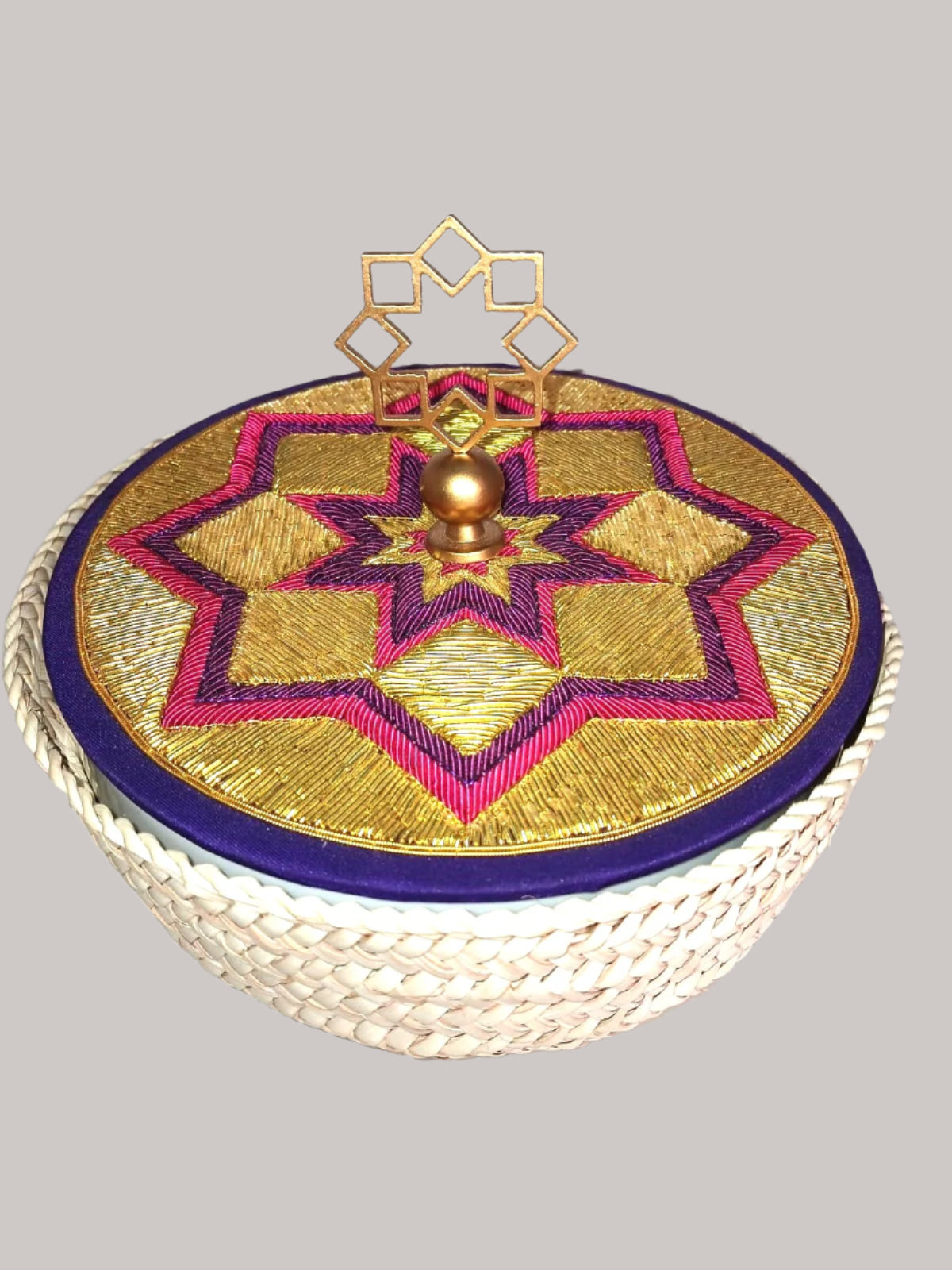 Arabesque Metal Basket