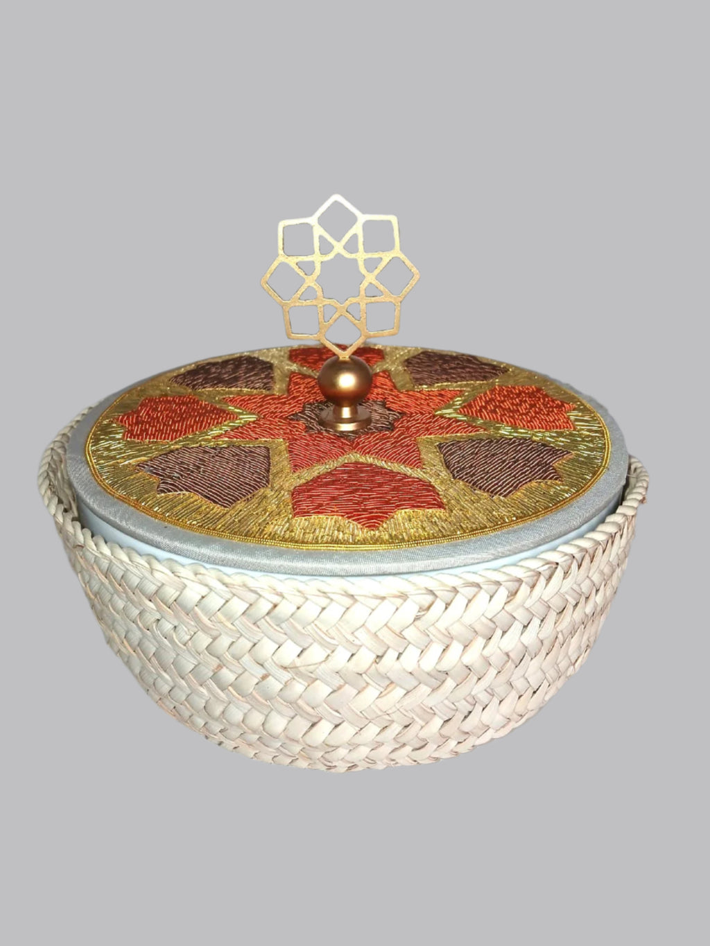 Arabesque Metal Basket