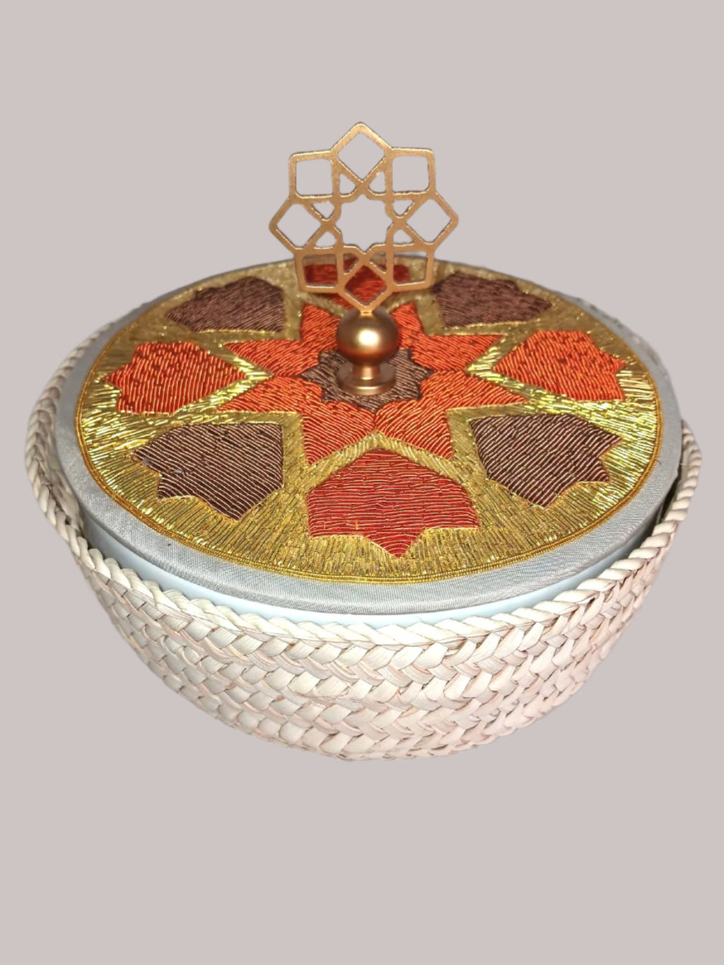 Arabesque Metal Basket