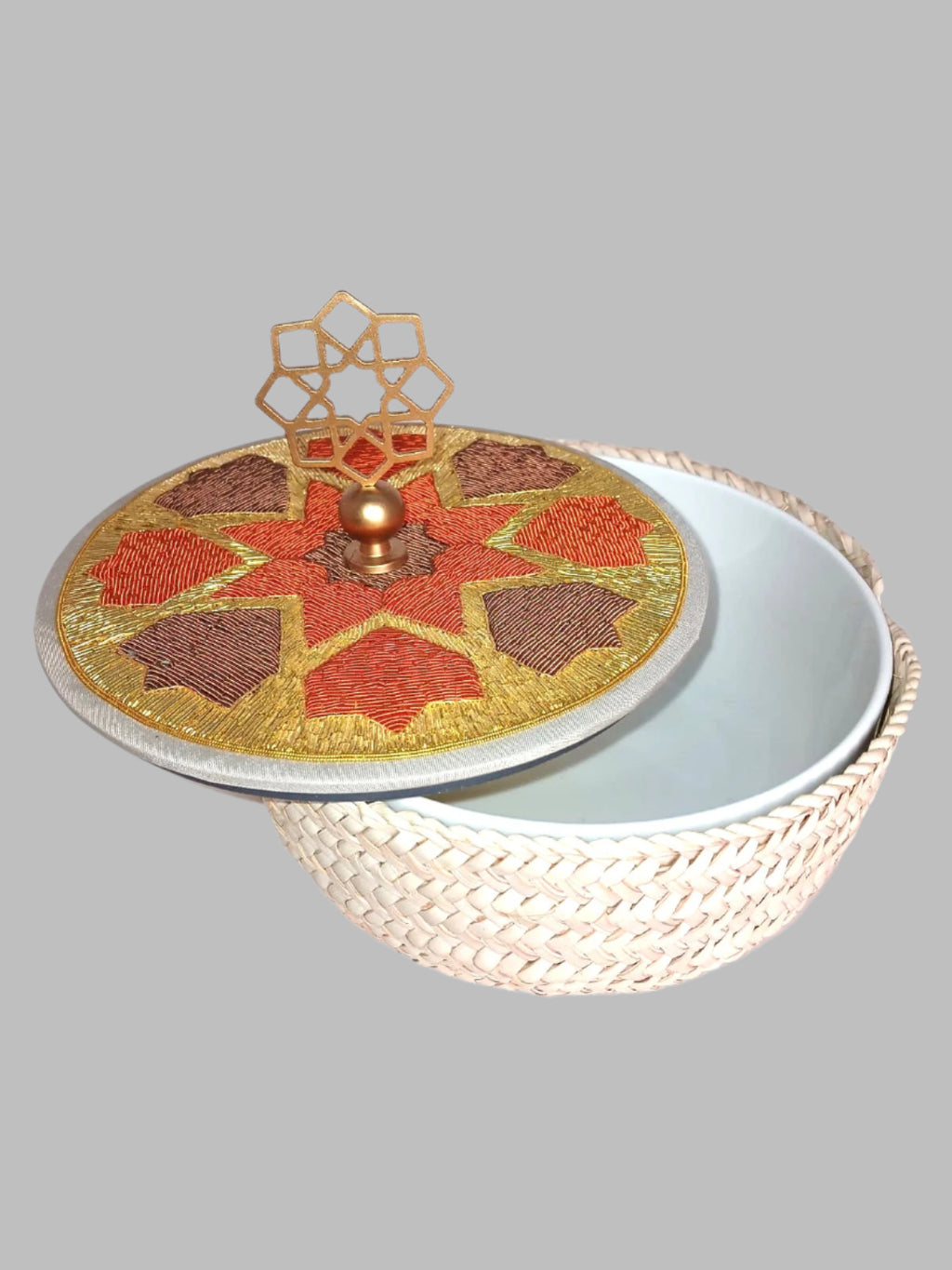 Arabesque Metal Basket