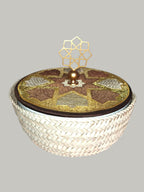 Arabesque Metal Basket