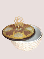 Arabesque Metal Basket