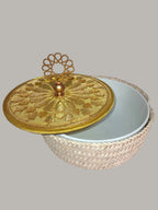 Arabesque Metal Basket