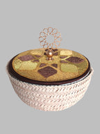 Arabesque Metal Basket