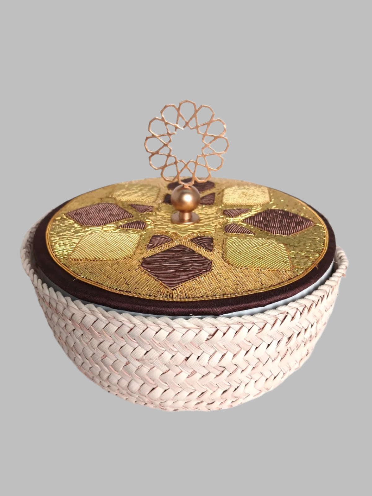 Arabesque Metal Basket