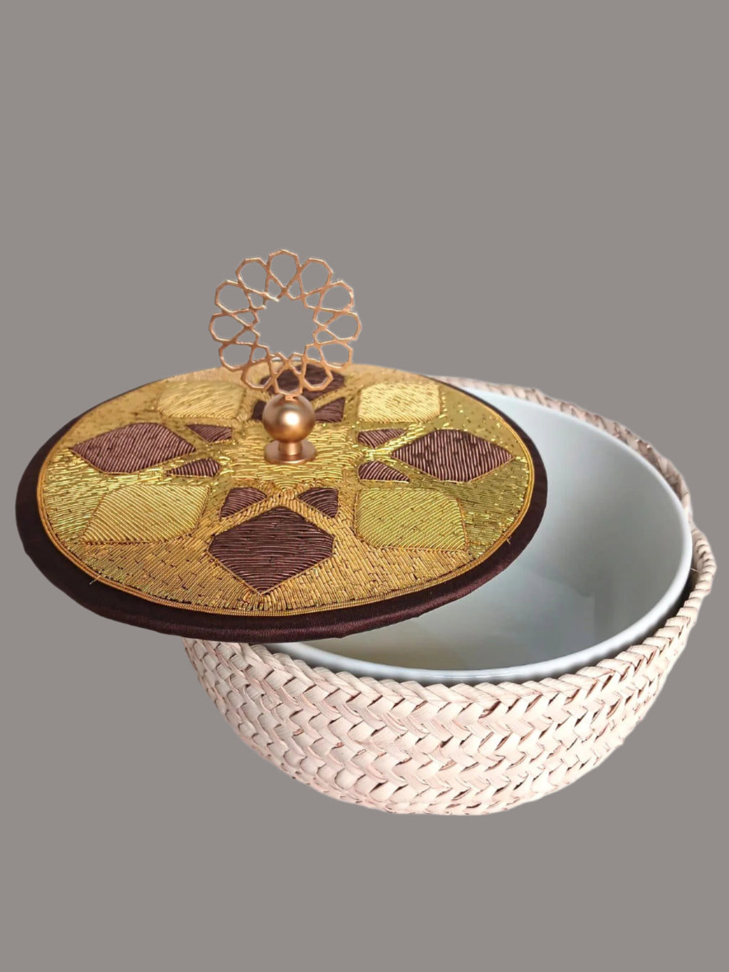 Arabesque Metal Basket