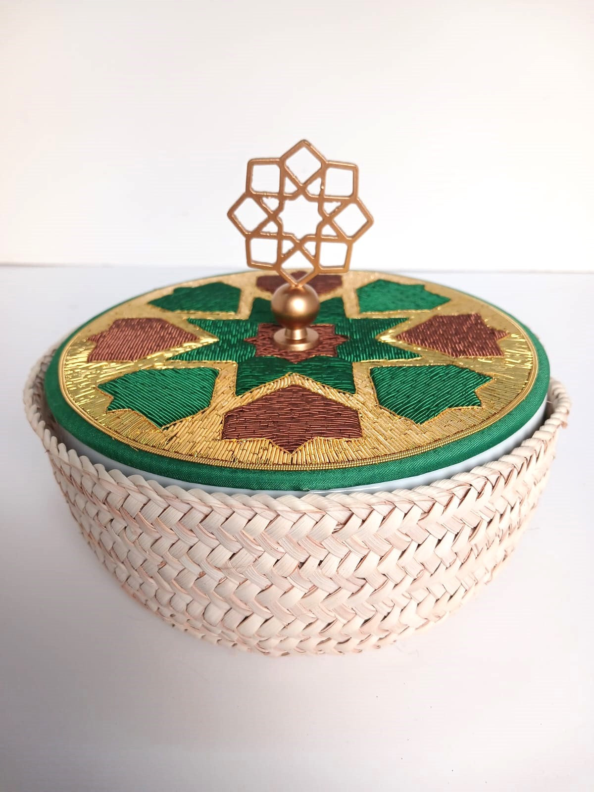Arabesque Metal Basket
