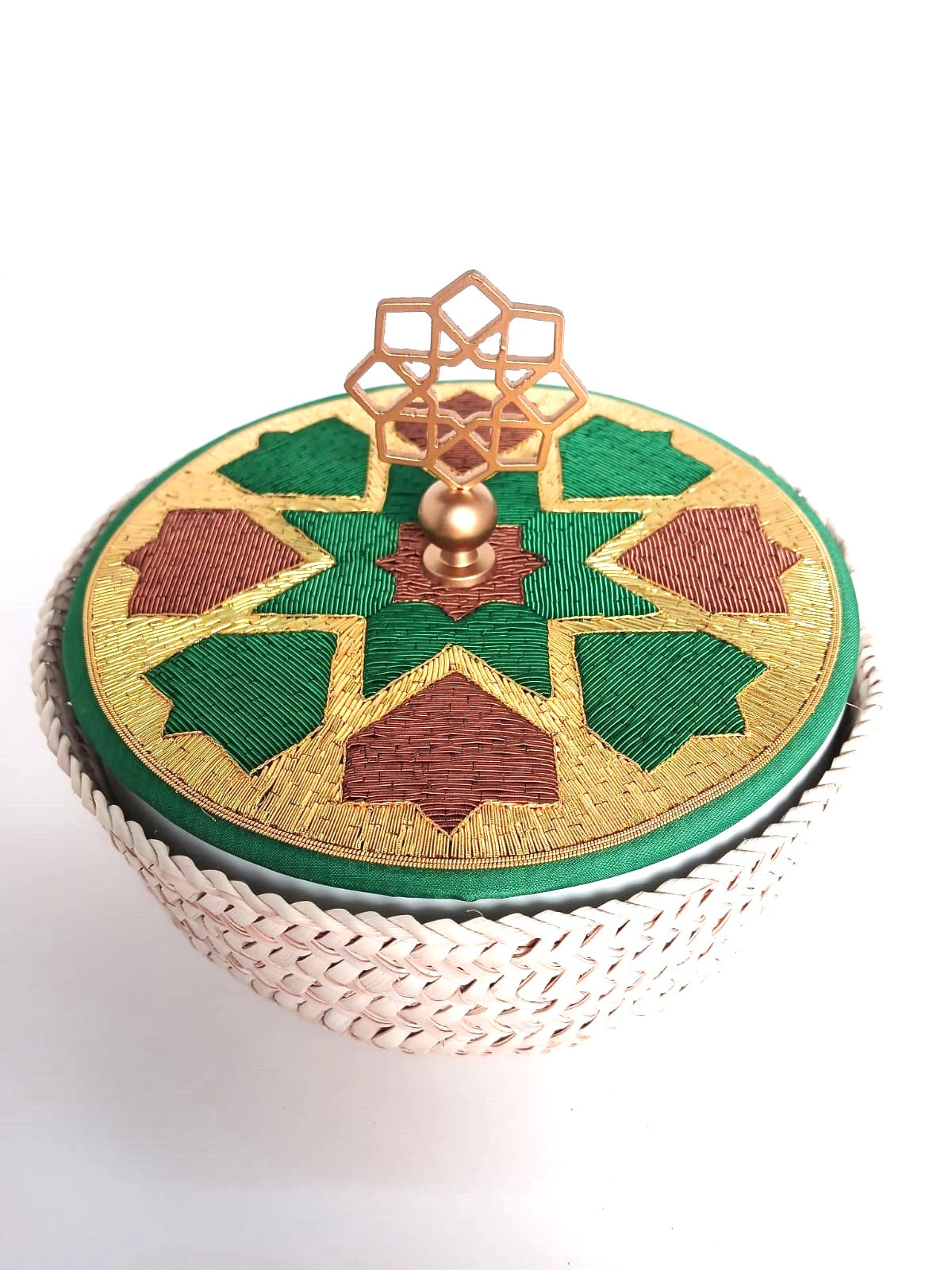 Arabesque Metal Basket