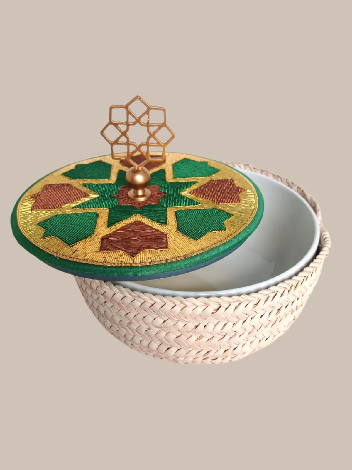 Arabesque Metal Basket