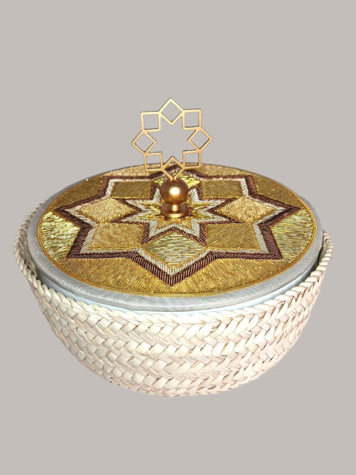 Arabesque Metal Basket