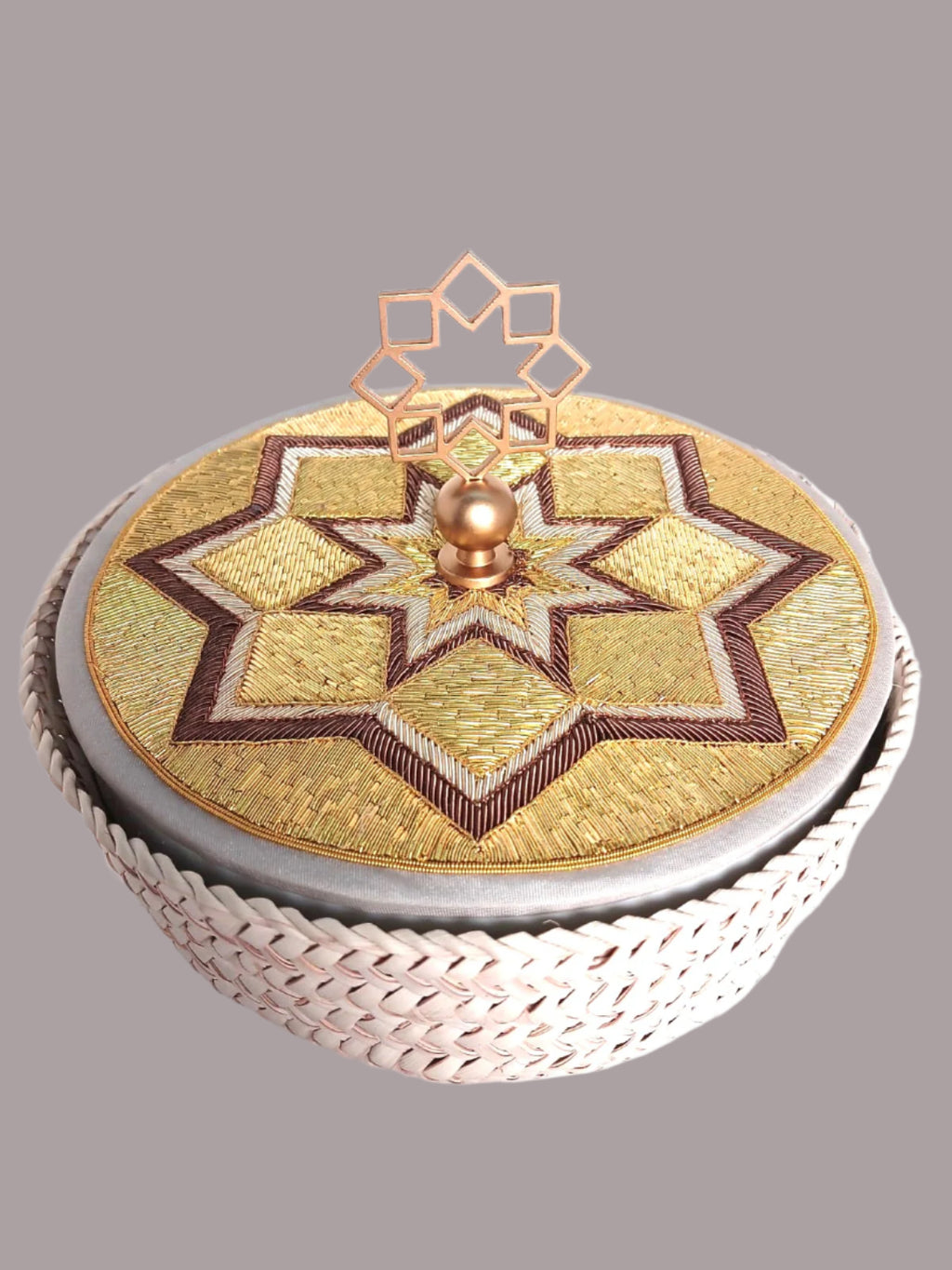 Arabesque Metal Basket