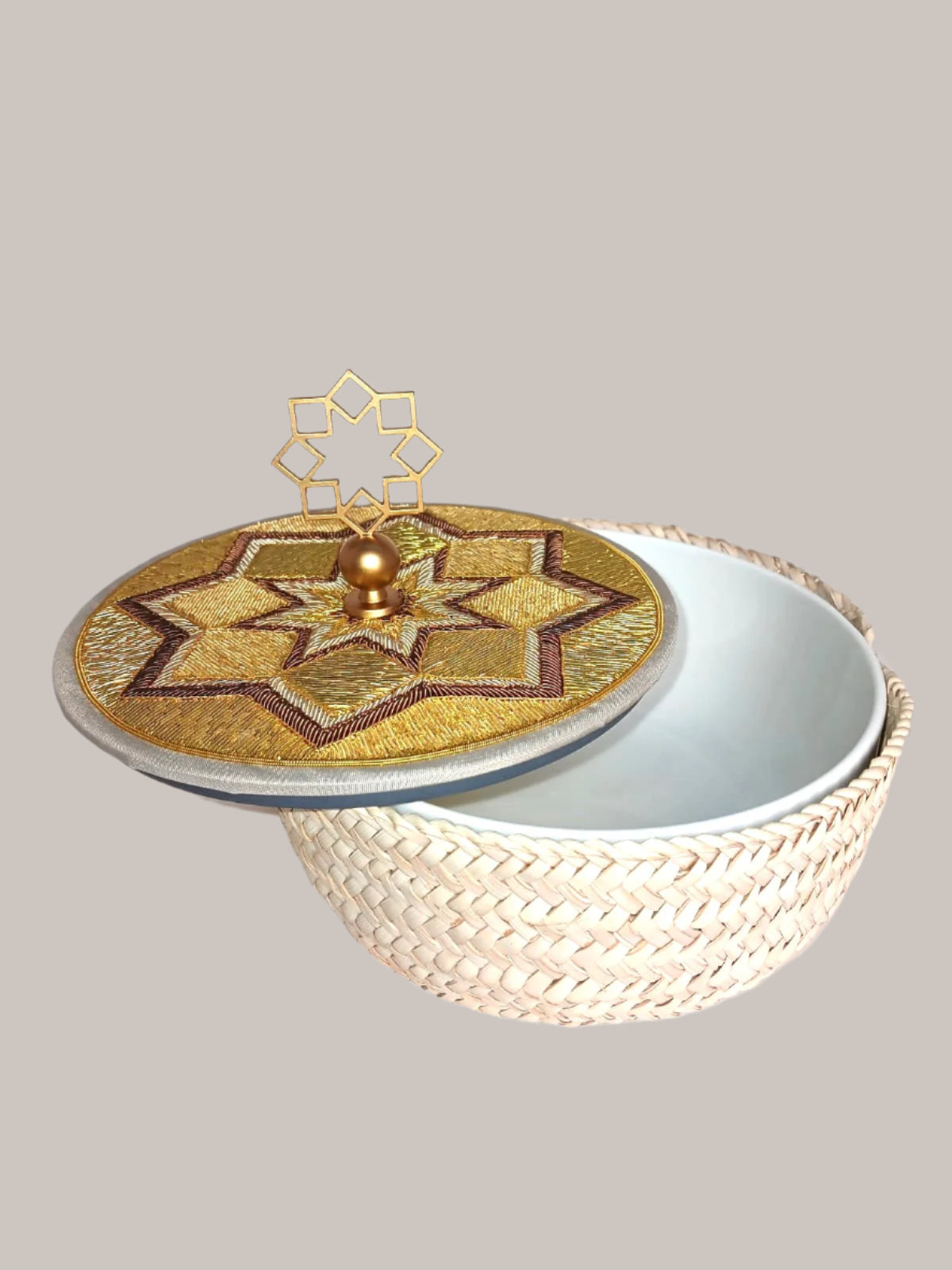 Arabesque Metal Basket