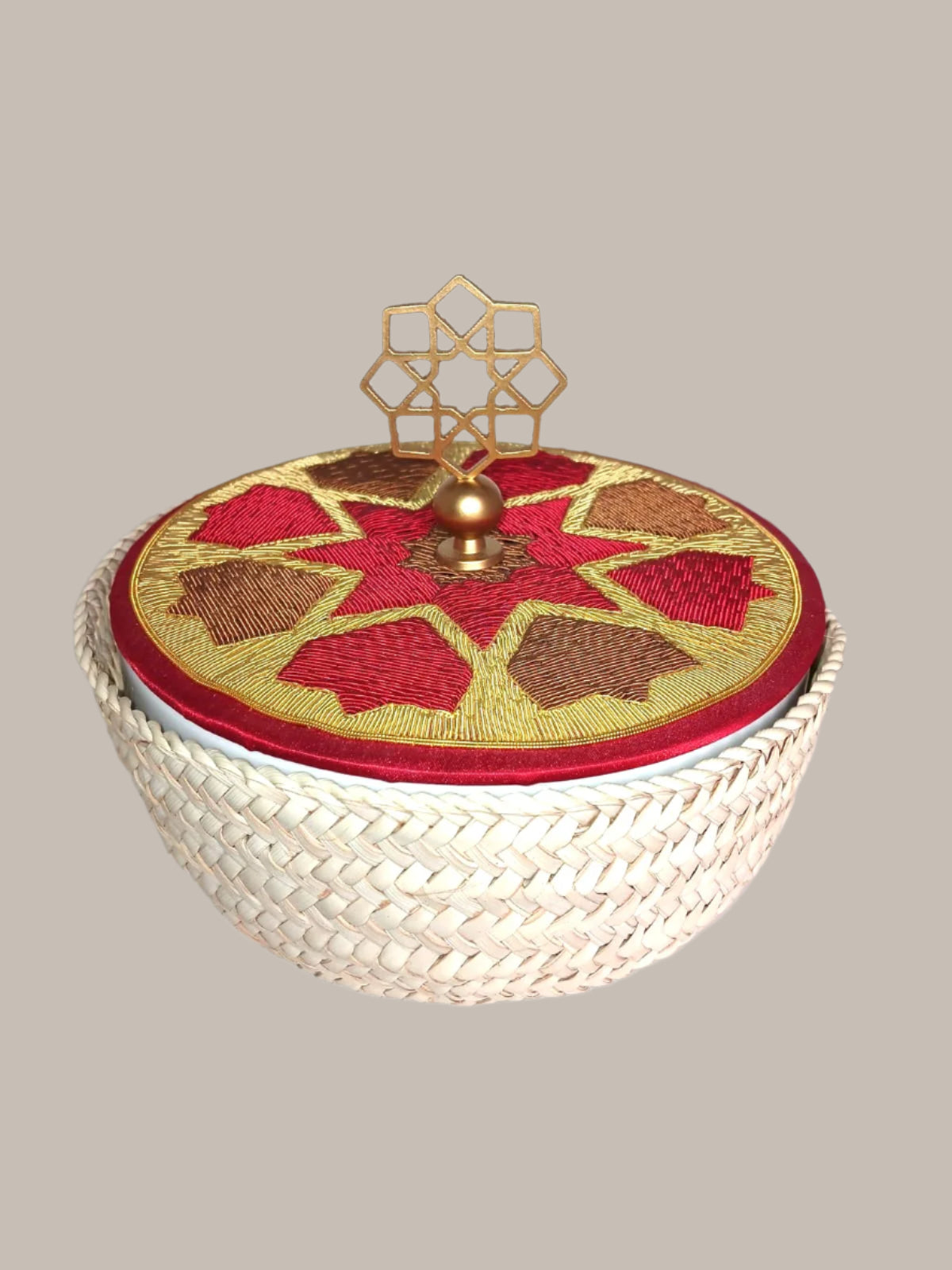 Arabesque Metal Basket