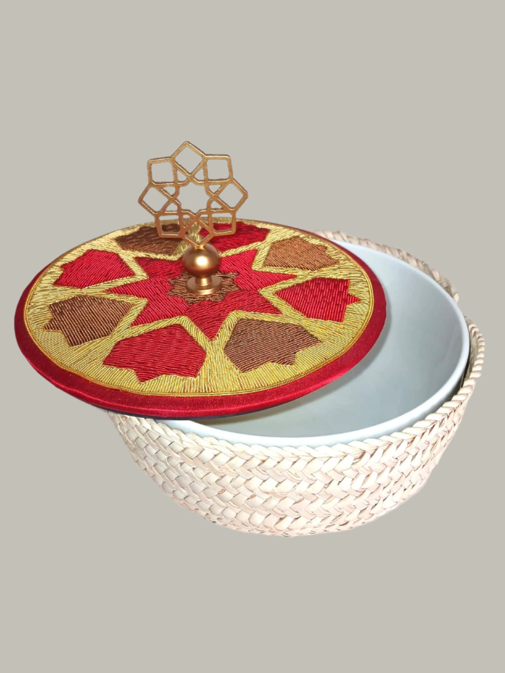 Arabesque Metal Basket