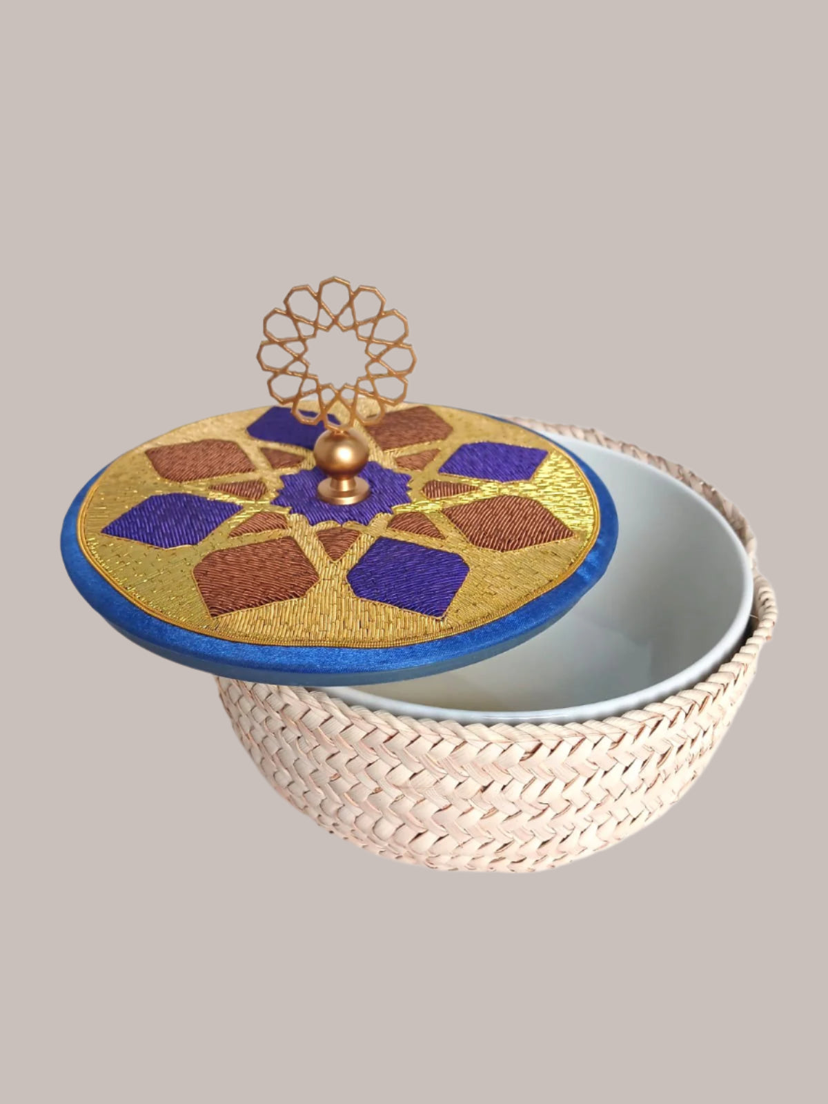 Arabesque Metal Basket