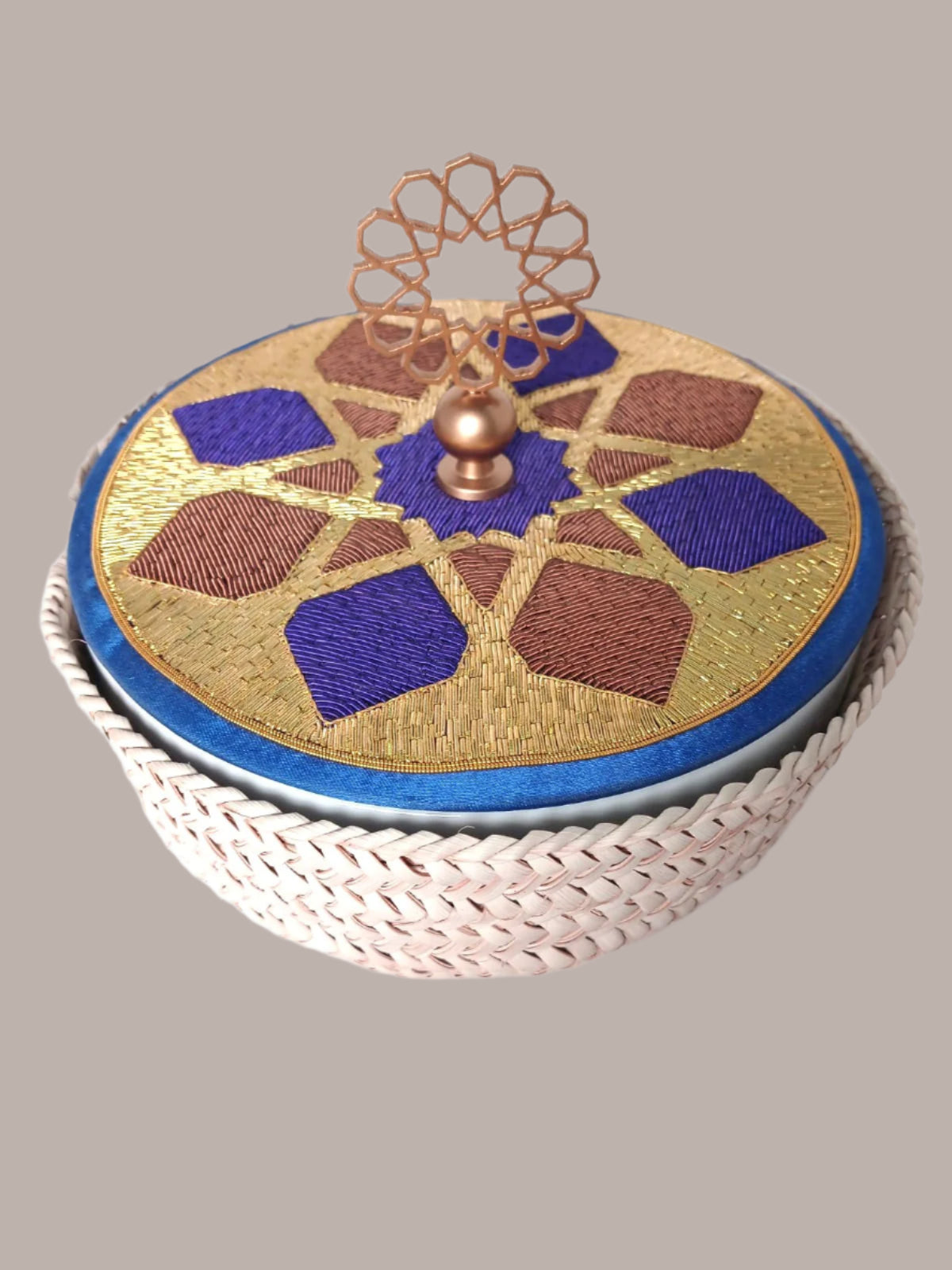 Arabesque Metal Basket