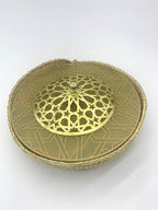 Golden Arabesque Basket